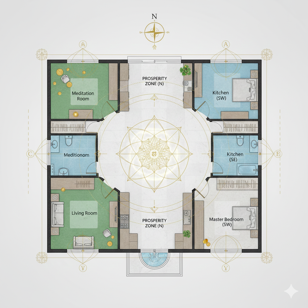 North Facing Floor Plan