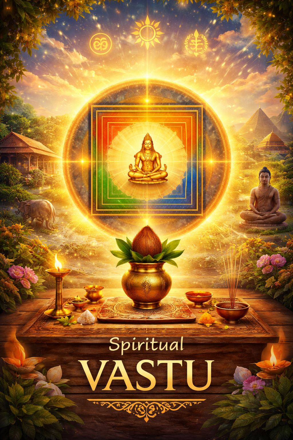Spiritual Vastu Background