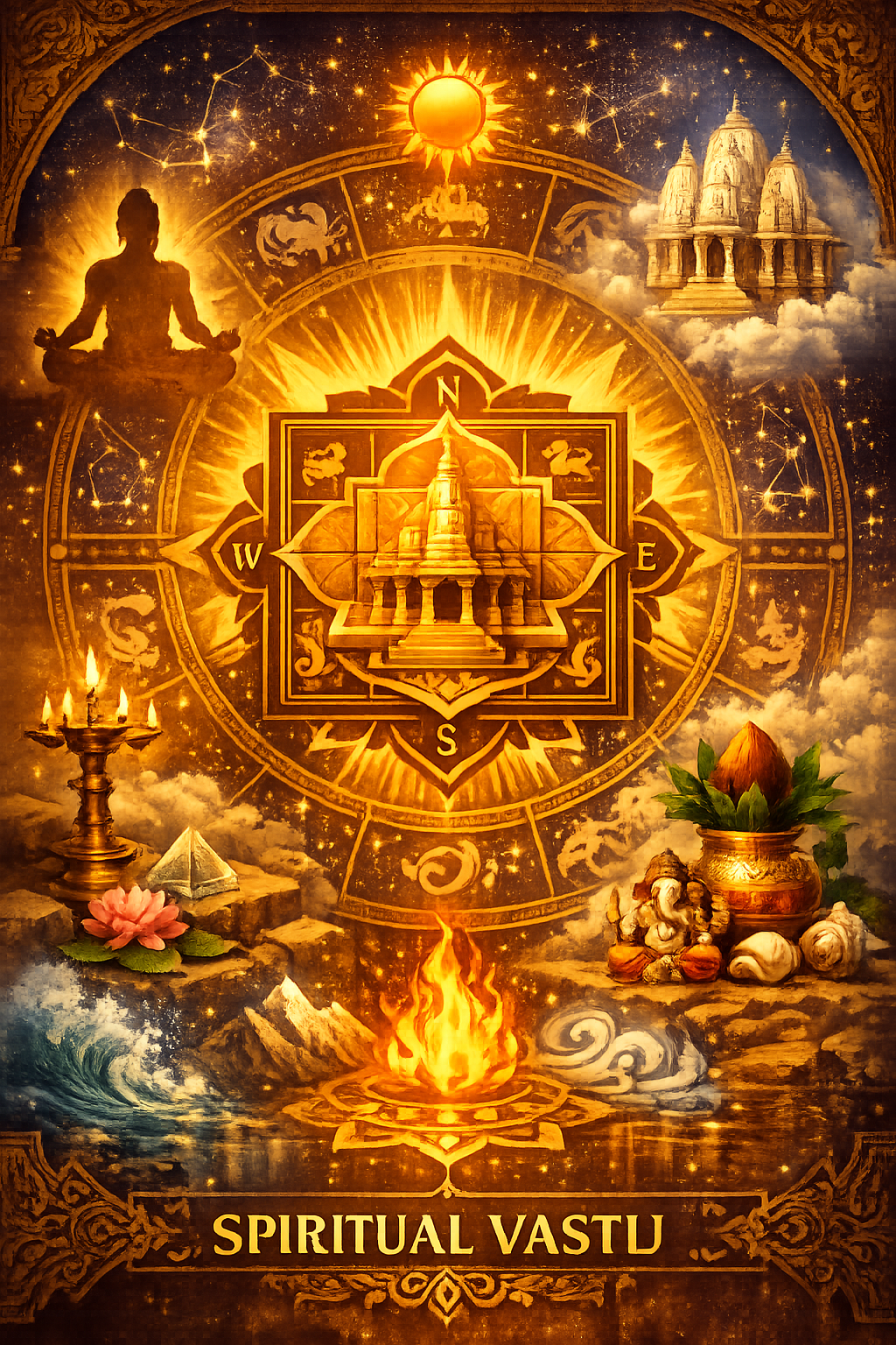 Spiritual Energy Background