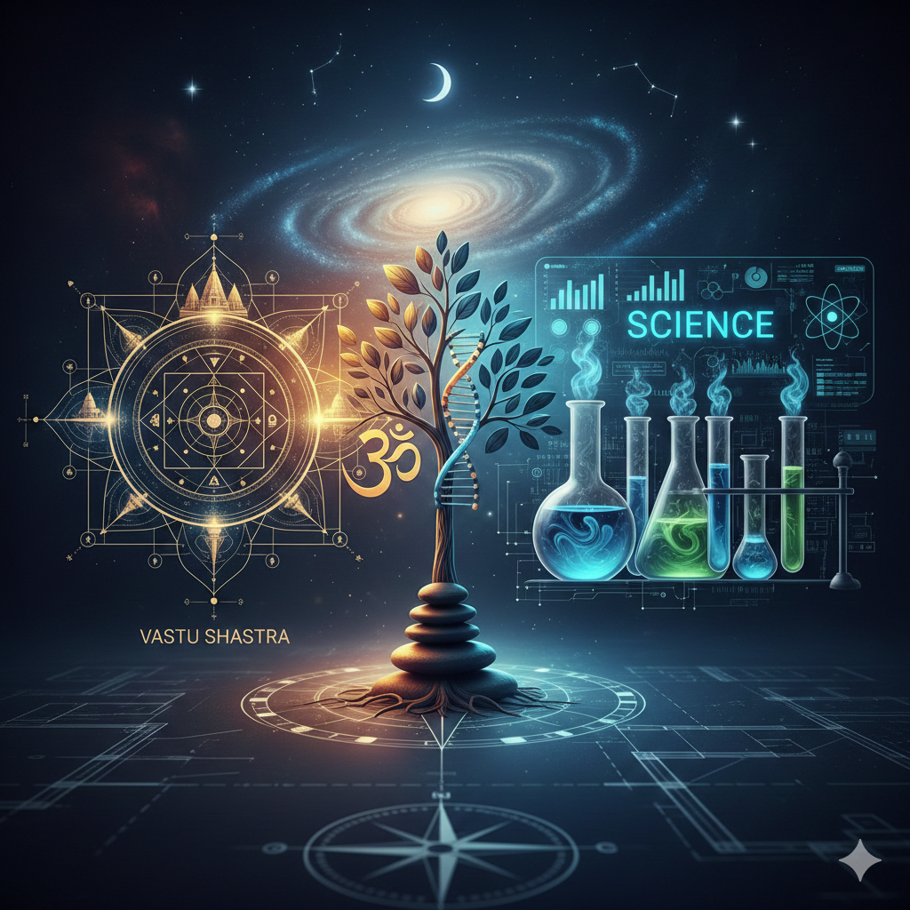 Vastu Science Background