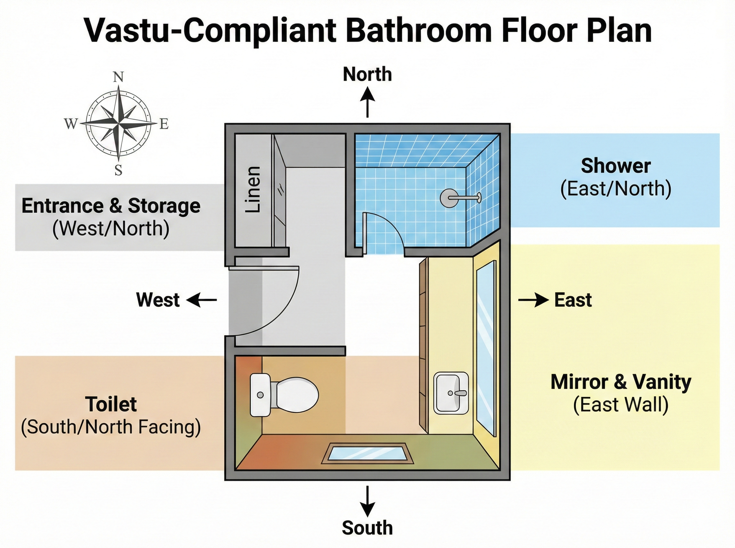 Bathroom Design Layout