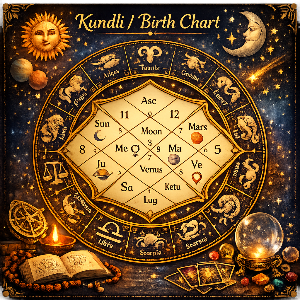Sacred Birth Chart Kundli