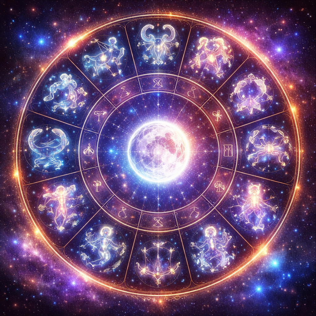 Sacred Zodiac Circle