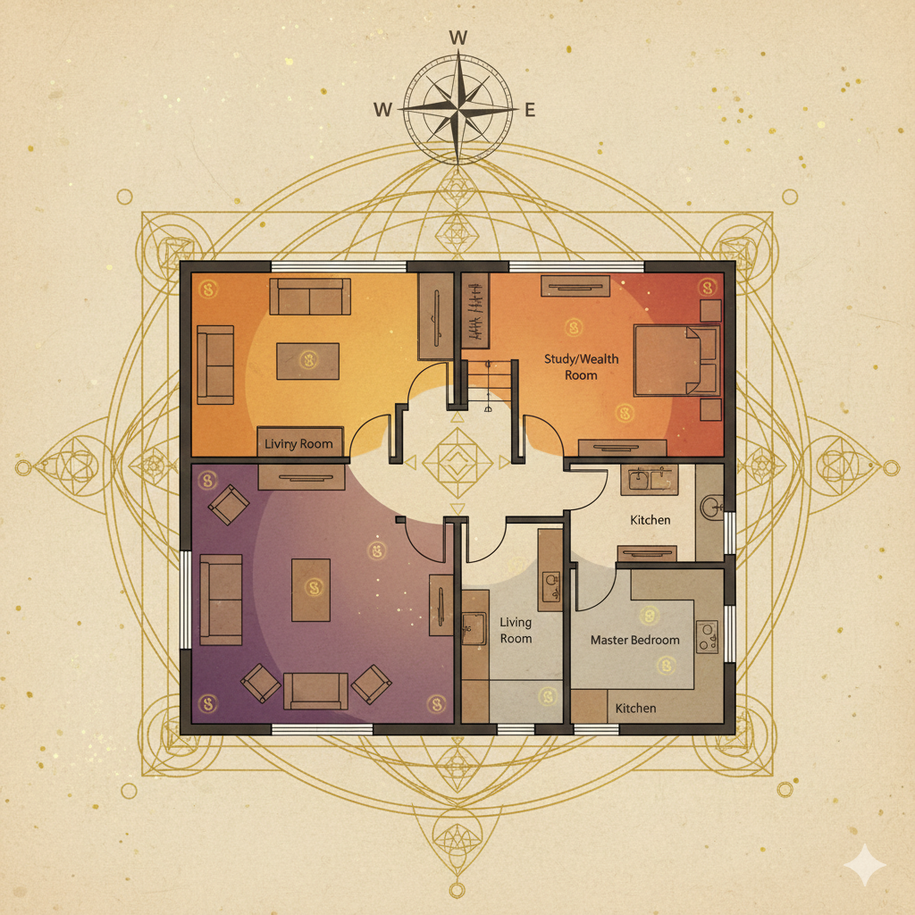 West Facing Floor Plan